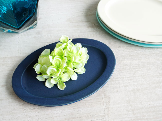 作山窯-SAKUZAN- SAKUZAN DAYS Sara オーバル M 24cm Oval M お皿 プレート 中皿 カフェ 磁器 日本製 陶器