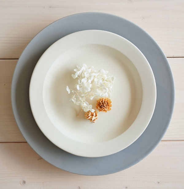 作山窯-SAKUZAN- SAKUZAN DAYS Sara 10"Plate 26cm ラウンド L お皿 ディナープレート 大皿 カフェ 磁器 日本製 陶器