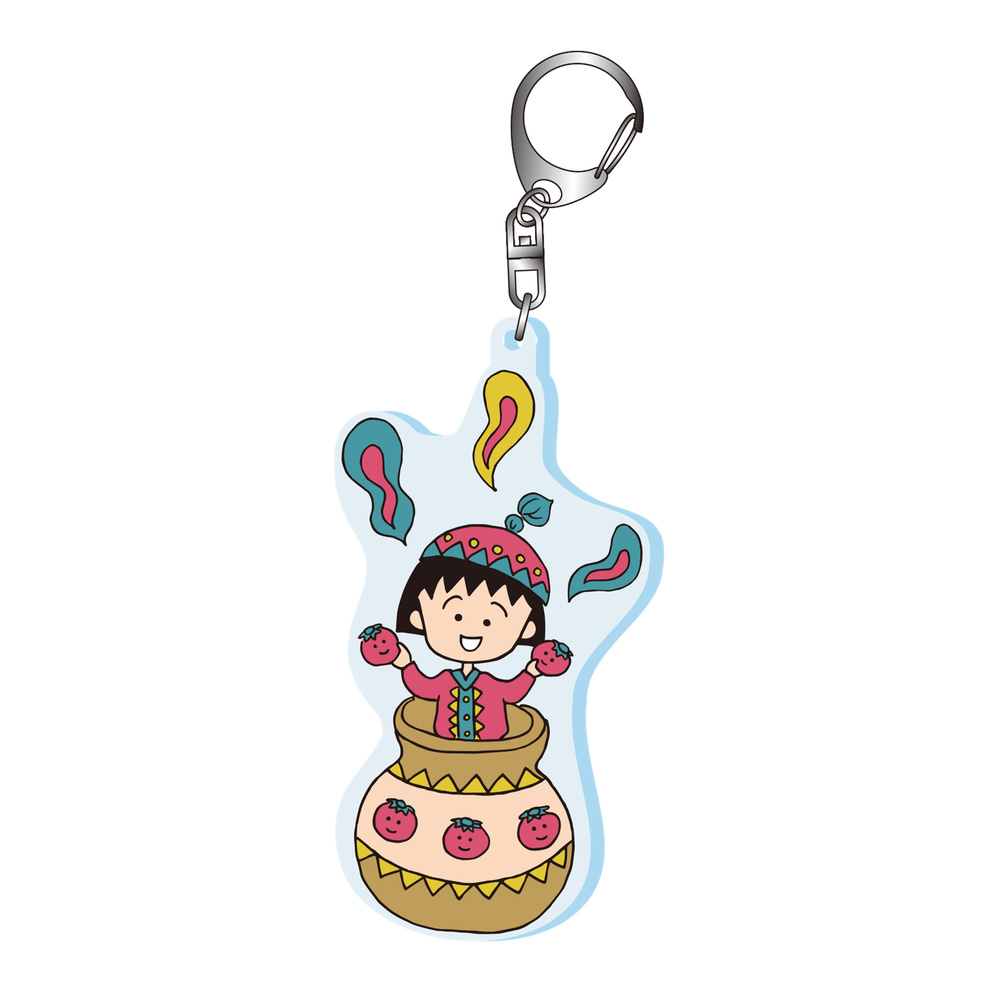 ちびまる子ちゃんアクリルキーホルダー エキゾチック(いちご)2026年8月発売