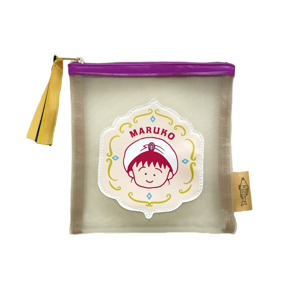 ちびまる子ちゃんメッシュポーチS エキゾチック(ターバン)2026年8月発売