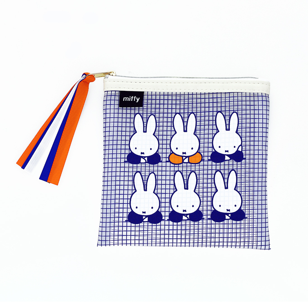 ミッフィー メッシュポーチS(miffy/BL)
