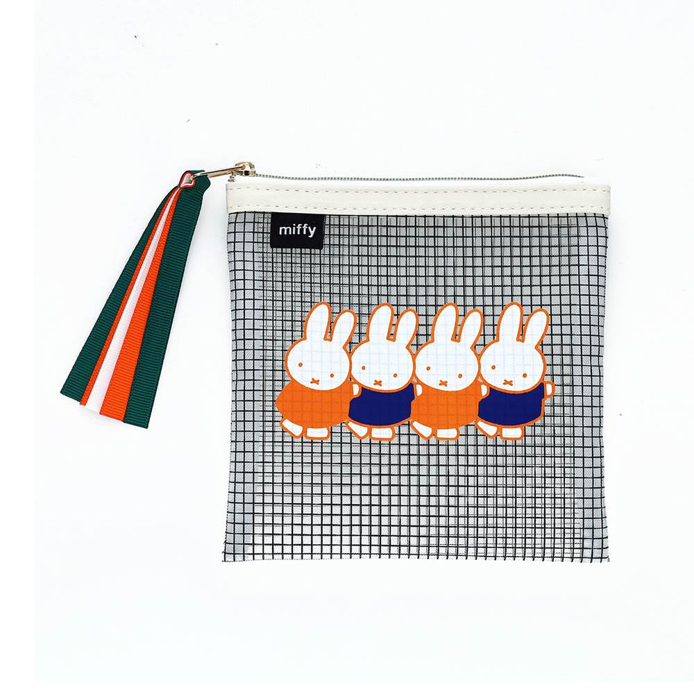 ミッフィー メッシュポーチS(miffy/BK)