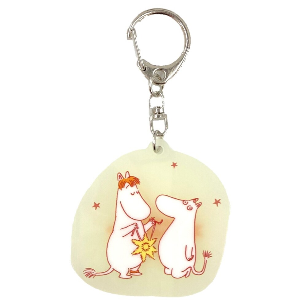 ムーミン 蓄光アクリルキーホルダー COMET (YE) 2026年1月発売