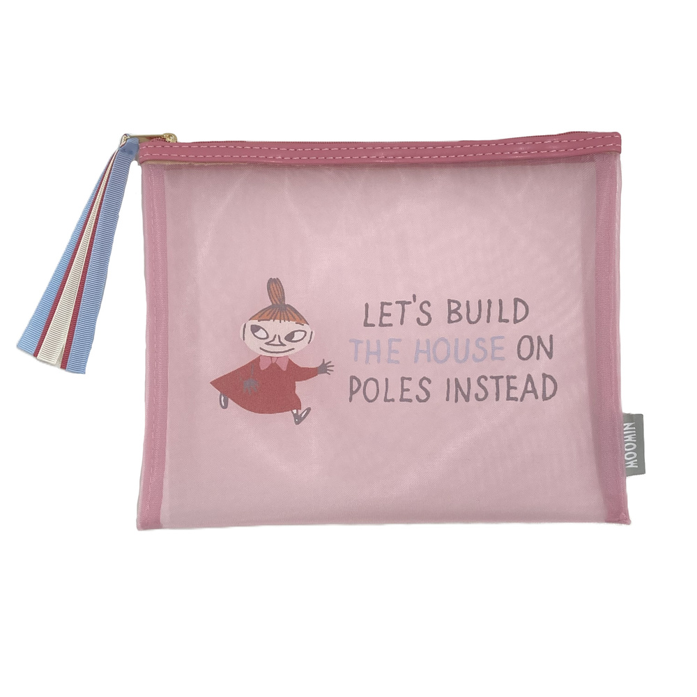 ムーミン メッシュポーチフラット(リトルミイ)2026年4月発売