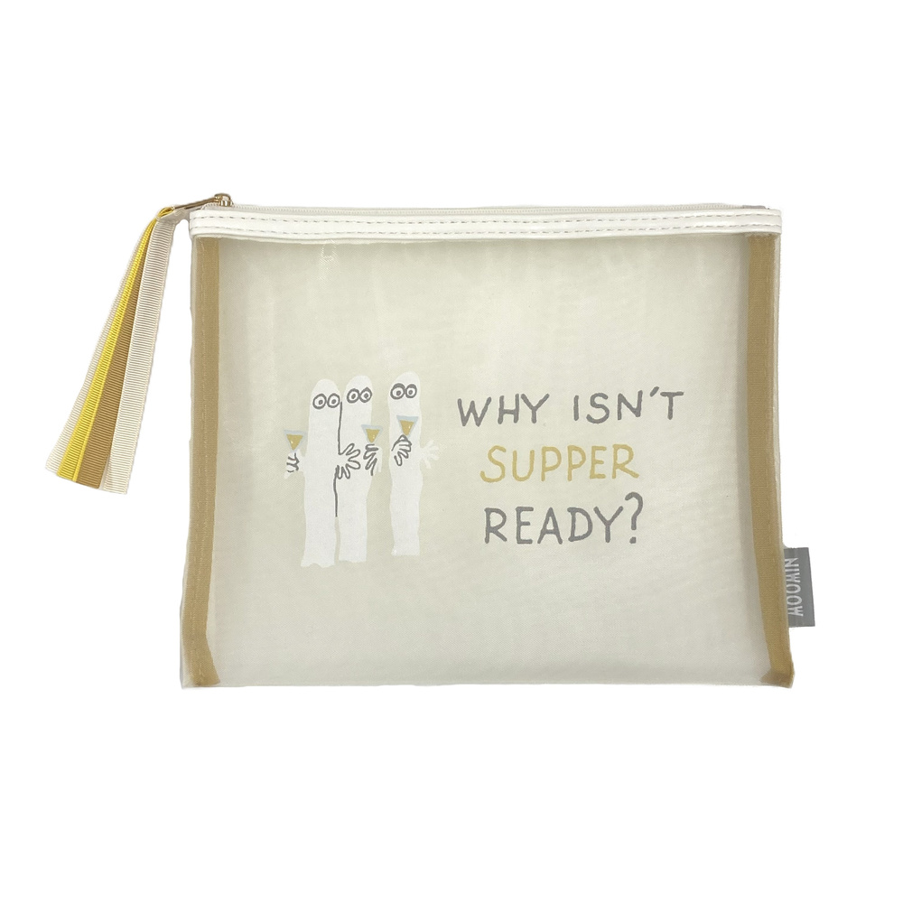 ムーミン メッシュポーチフラット(ニョロニョロ)2026年4月発売