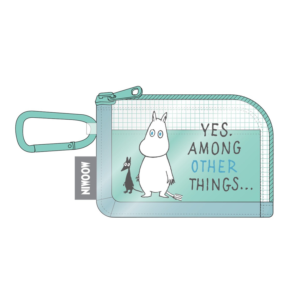 ムーミン クリアパスポーチ(ムーミン＆ソフス)2026年4月発売