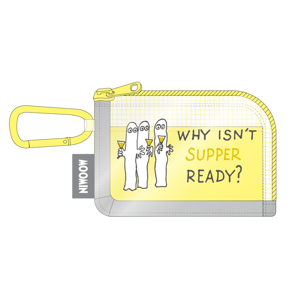 ムーミン クリアパスポーチ(ニョロニョロ)2026年4月発売