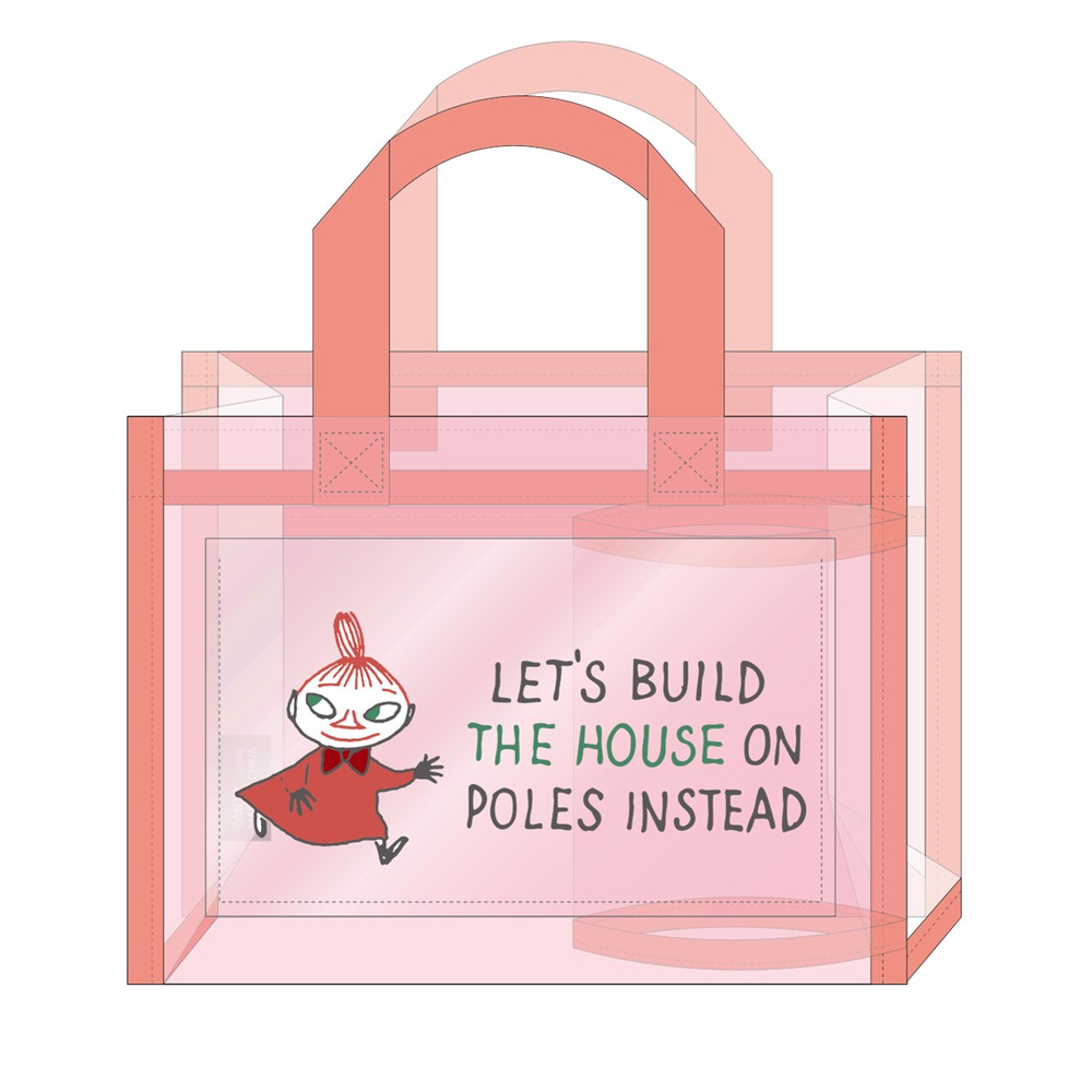 ムーミン クリアメッシュバッグ(リトルミイ)2026年4月発売