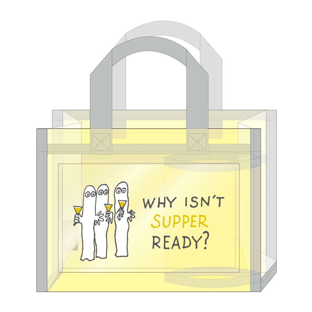 ムーミン クリアメッシュバッグ(ニョロニョロ)2026年4月発売