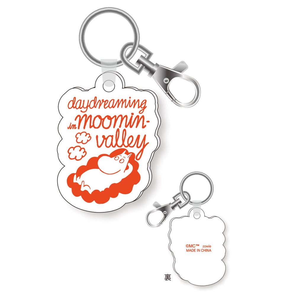 ムーミン Daydreaming in MoominValley ラバーキーホルダー(RD)2026年7月発売