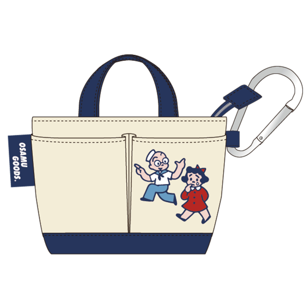 OSAMUGOODS ミニトートキーケース(ベティ＆ジョージー・ポージー)2026年3月下旬