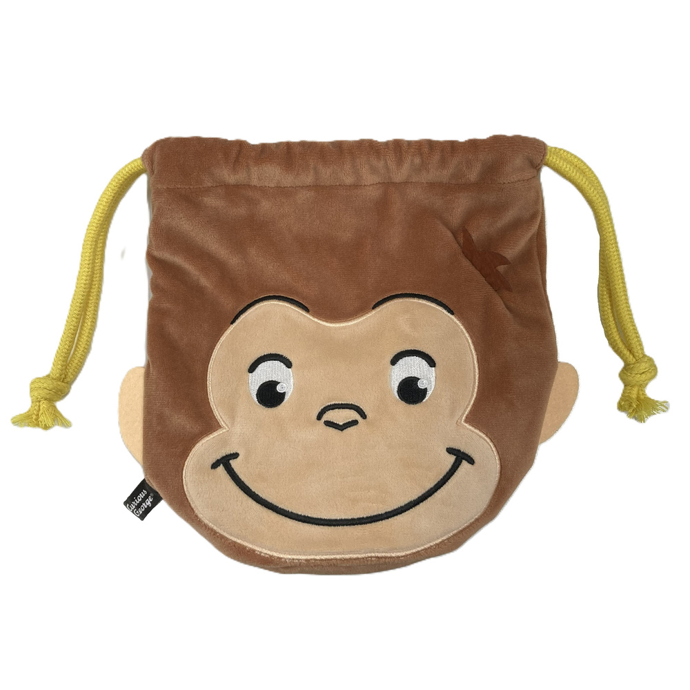 おさるのジョージ ぬいぐるみ巾着2026年4月発売