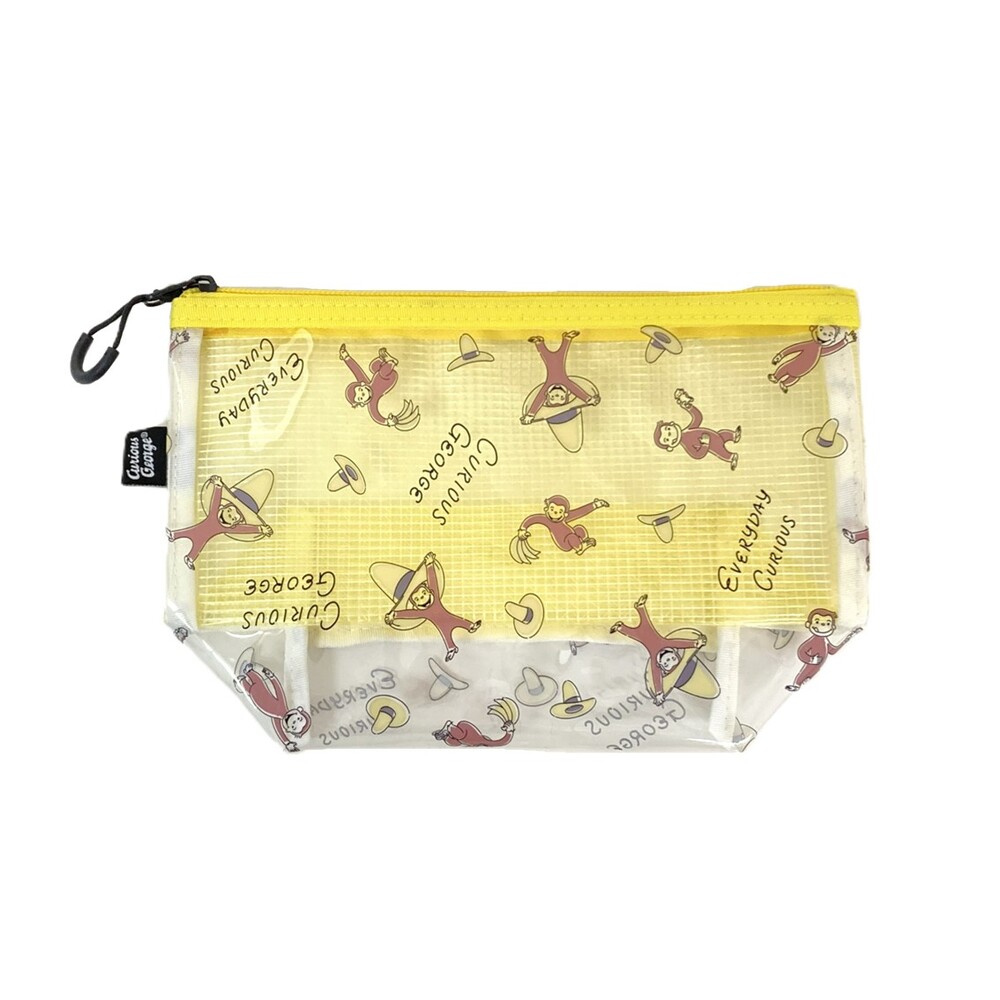 おさるのジョージ ターポリンポーチ（総柄/YE)2026年4月発売