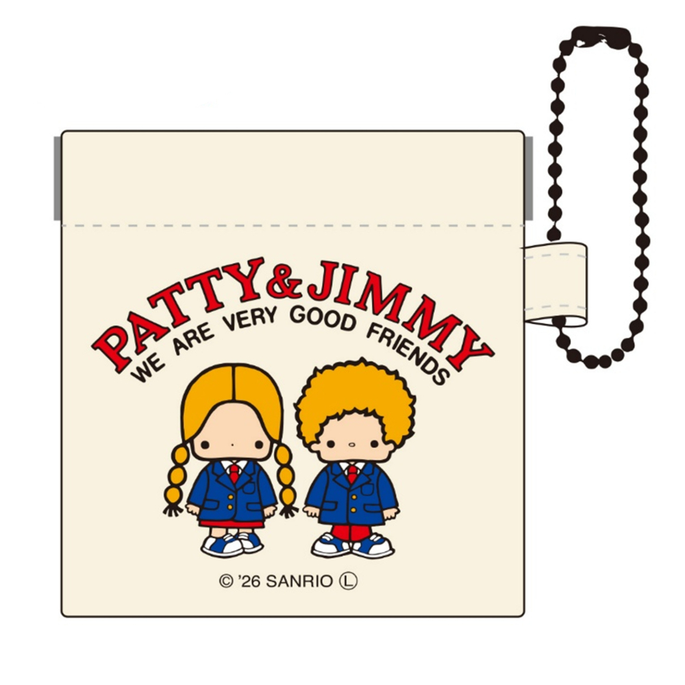 Sanrioバネポーチ　パティ＆ジミー(IV)2026年3月中旬