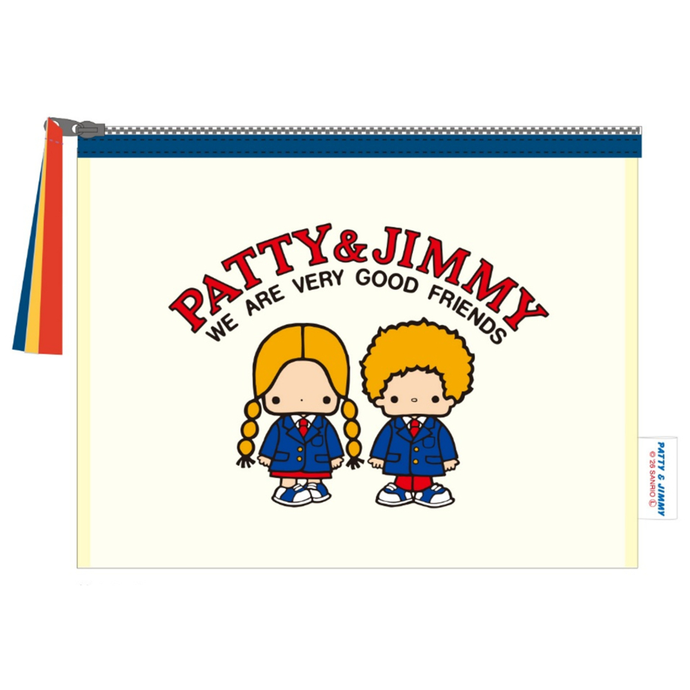 Sanrioメッシュポーチフラット　パティ＆ジミー2026年3月中旬