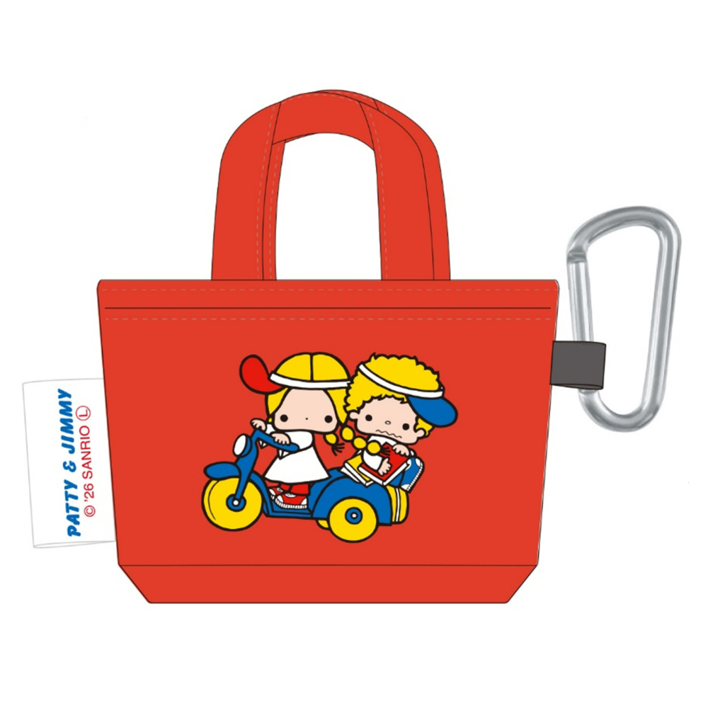 Sanrioミニトートキーケース　パティ＆ジミー(RD)2026年3月中旬