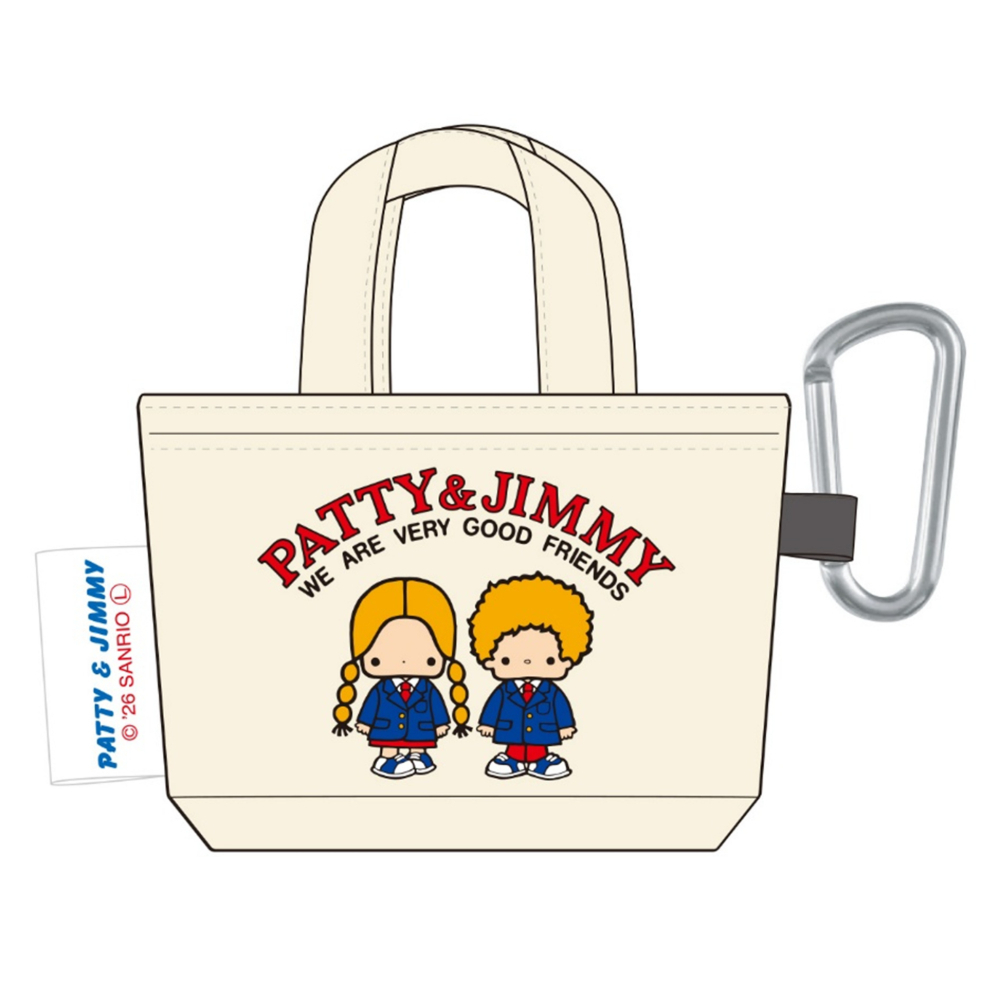Sanrioミニトートキーケース　パティ＆ジミー(IV)2026年3月中旬