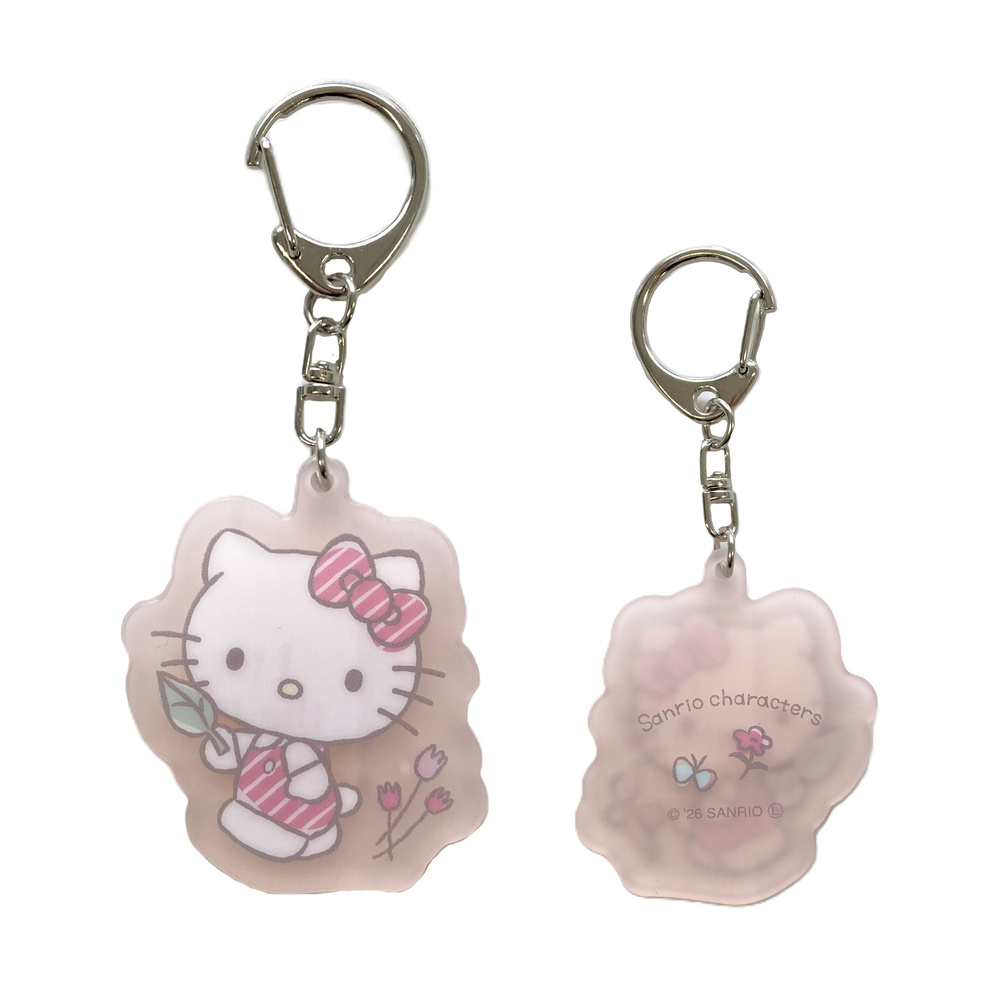 サンリオ 蓄光アクリルキーホルダー ハローキティ