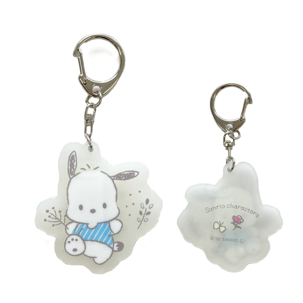 サンリオ 蓄光アクリルキーホルダー ポチャッコ